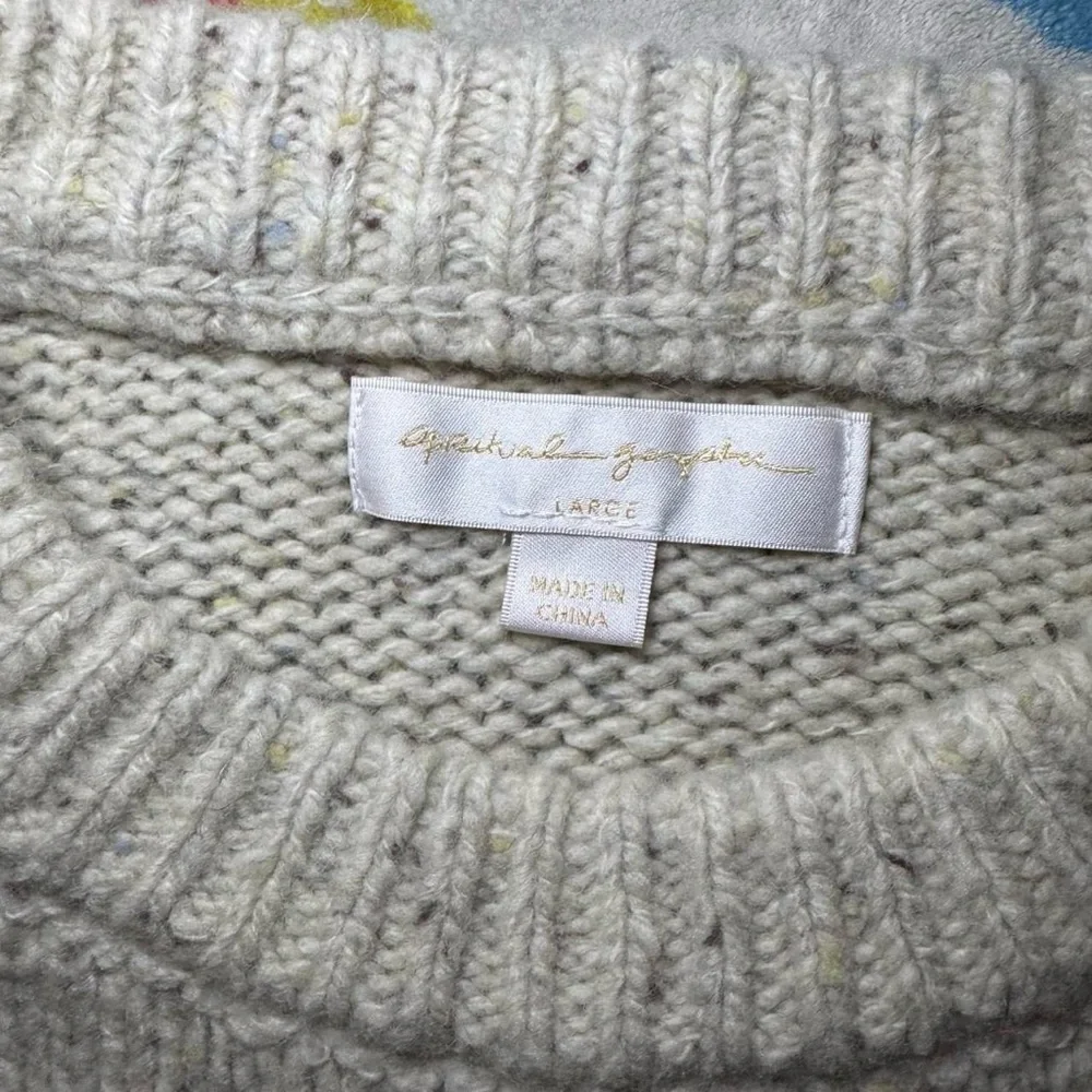 NWT Spiritual Gangster Evereve Wilder Women’s Striped Wool Knit Sweater — LARGE